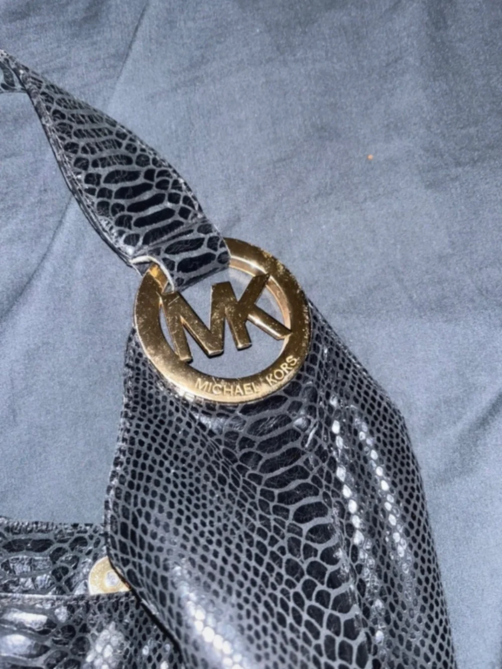 Vintage Black Micheal Kors Bag Purse